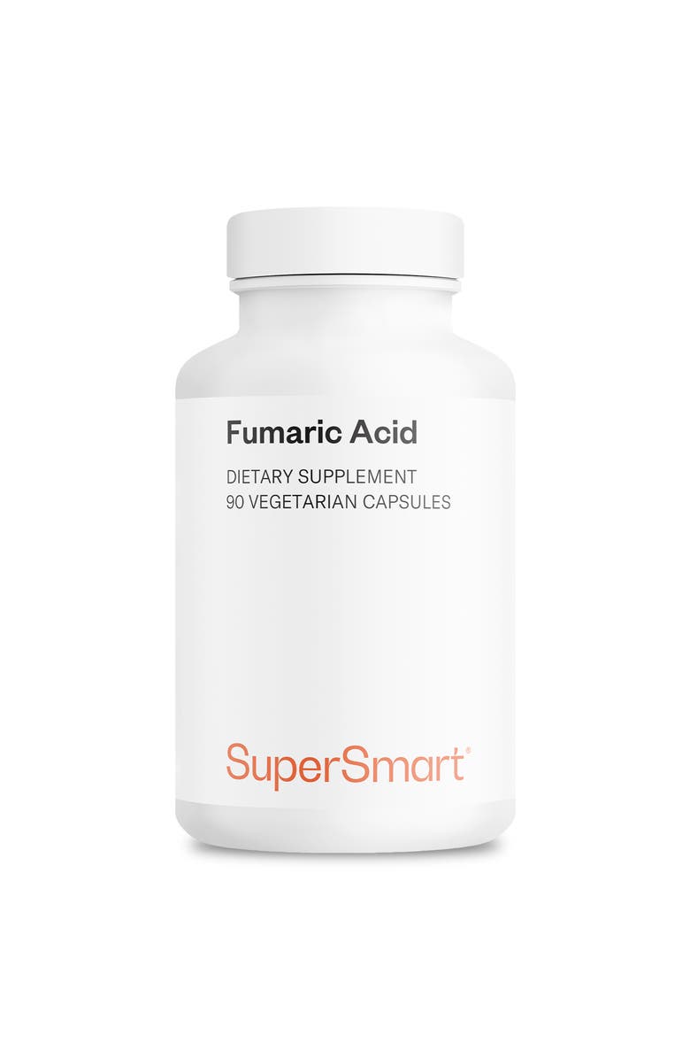 SuperSmart Fumaric Acid 500mg per Day, Main, color, NO COLOR