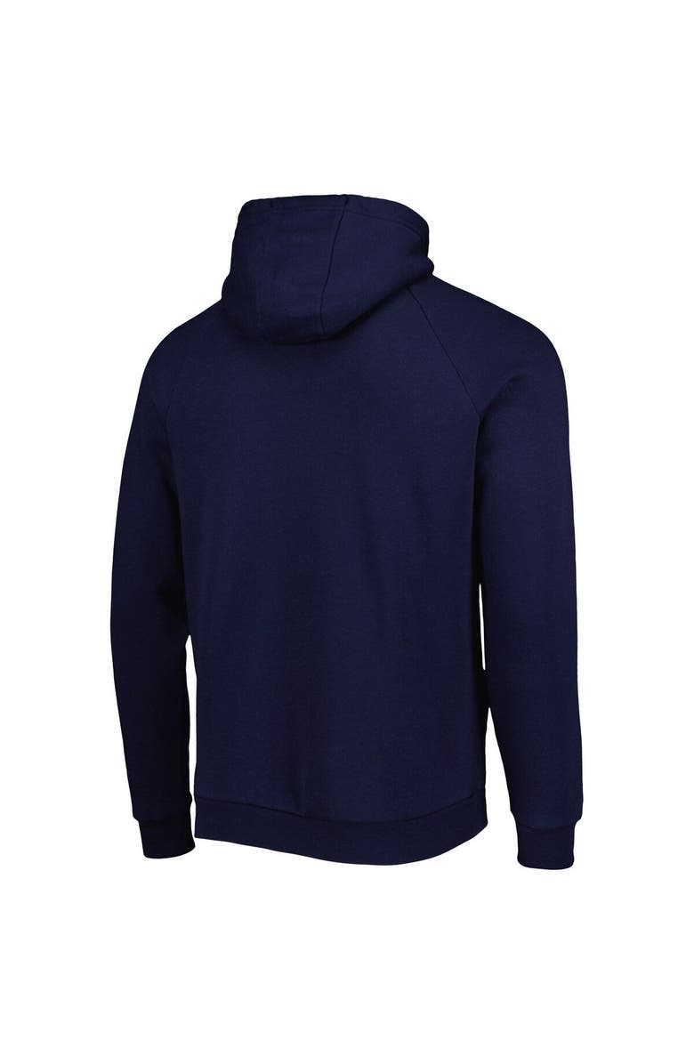 Under Armour Men's Under Armour Navy Nashville Sounds All Day Raglan Fleece Pullover Hoodie, Alternate, color,