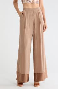 L'AGENCE Tavia Silk Pull-On Pants