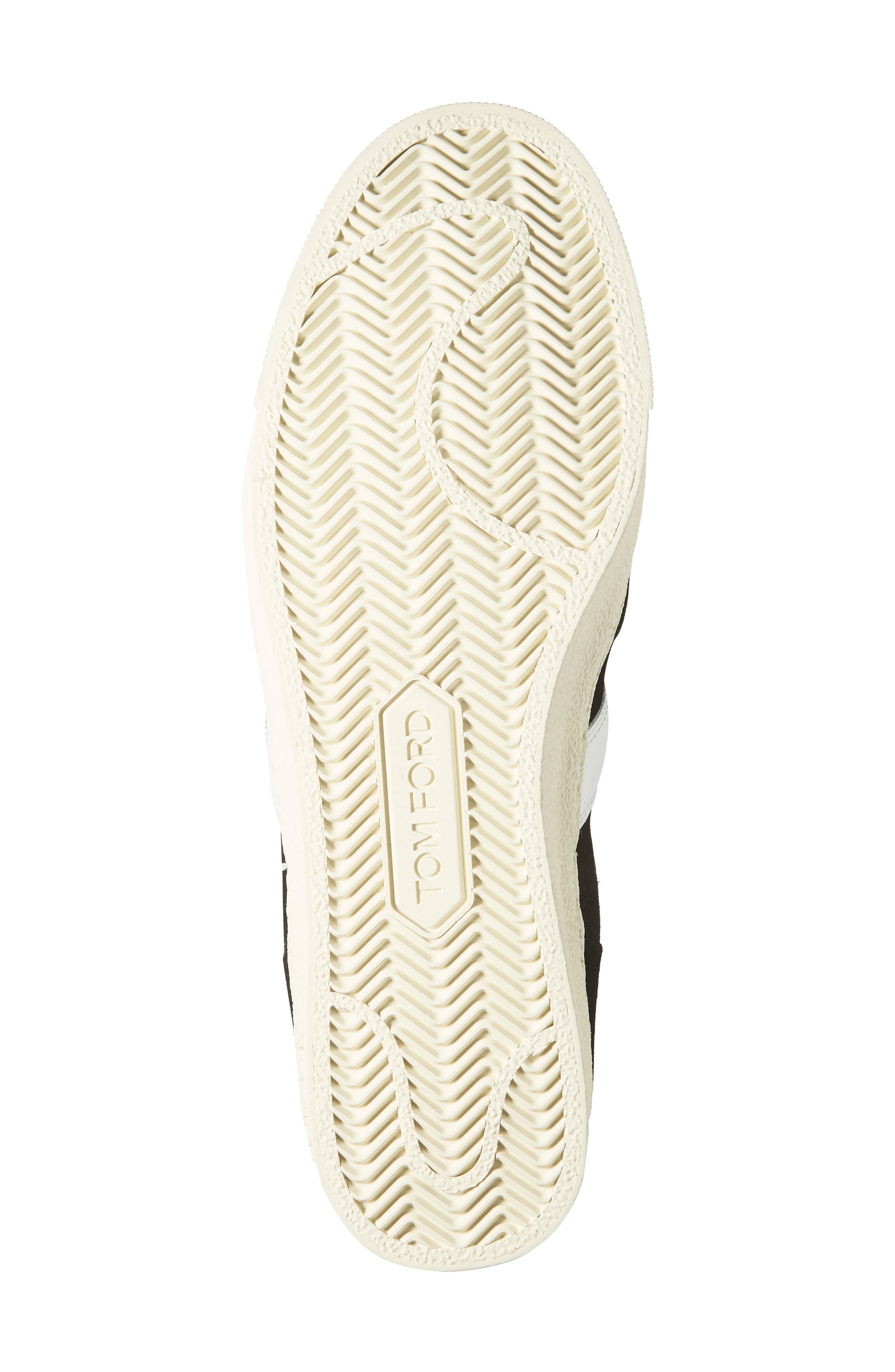 TOM FORD Low Top Sneaker, Alternate, color, Black/ Cream