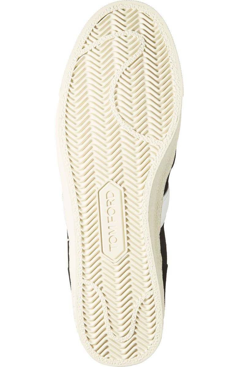 TOM FORD Low Top Sneaker, Alternate, color, Black/ Cream