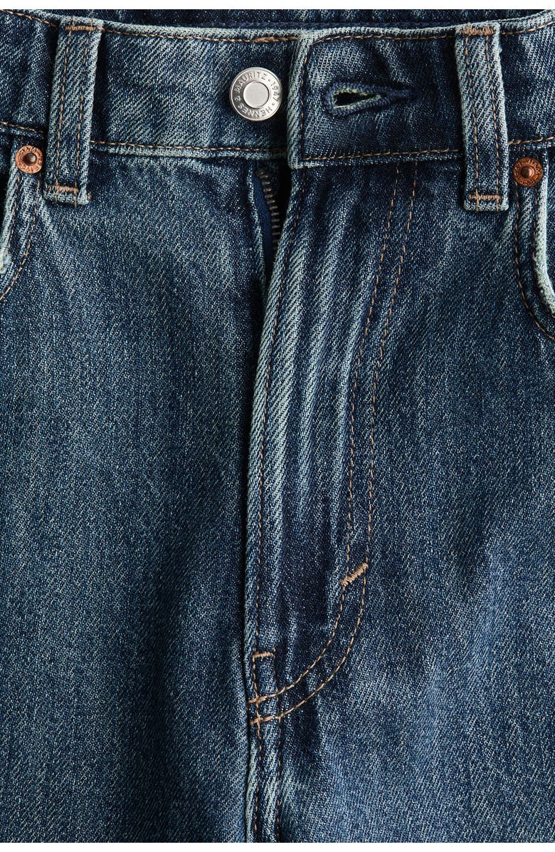 H&M Wide High Jeans, Alternate, color, Denim Blue