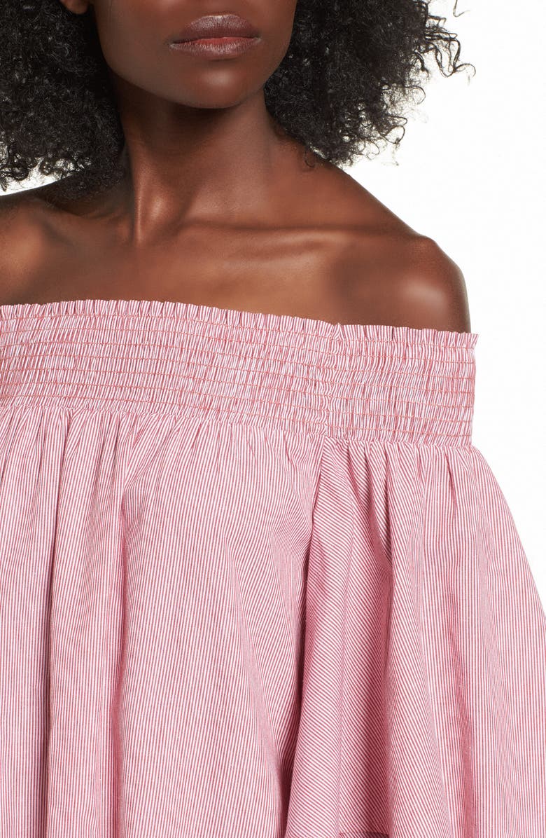 Soprano Ruffle Off the Shoulder Dress, Alternate, color, 