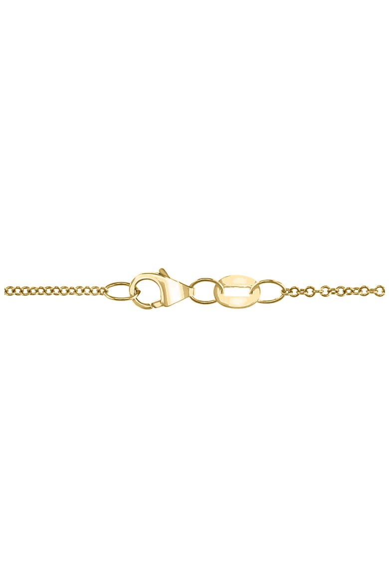 Pavé Diamond Evil Eye Pendant Necklace, Alternate, color, GOLD