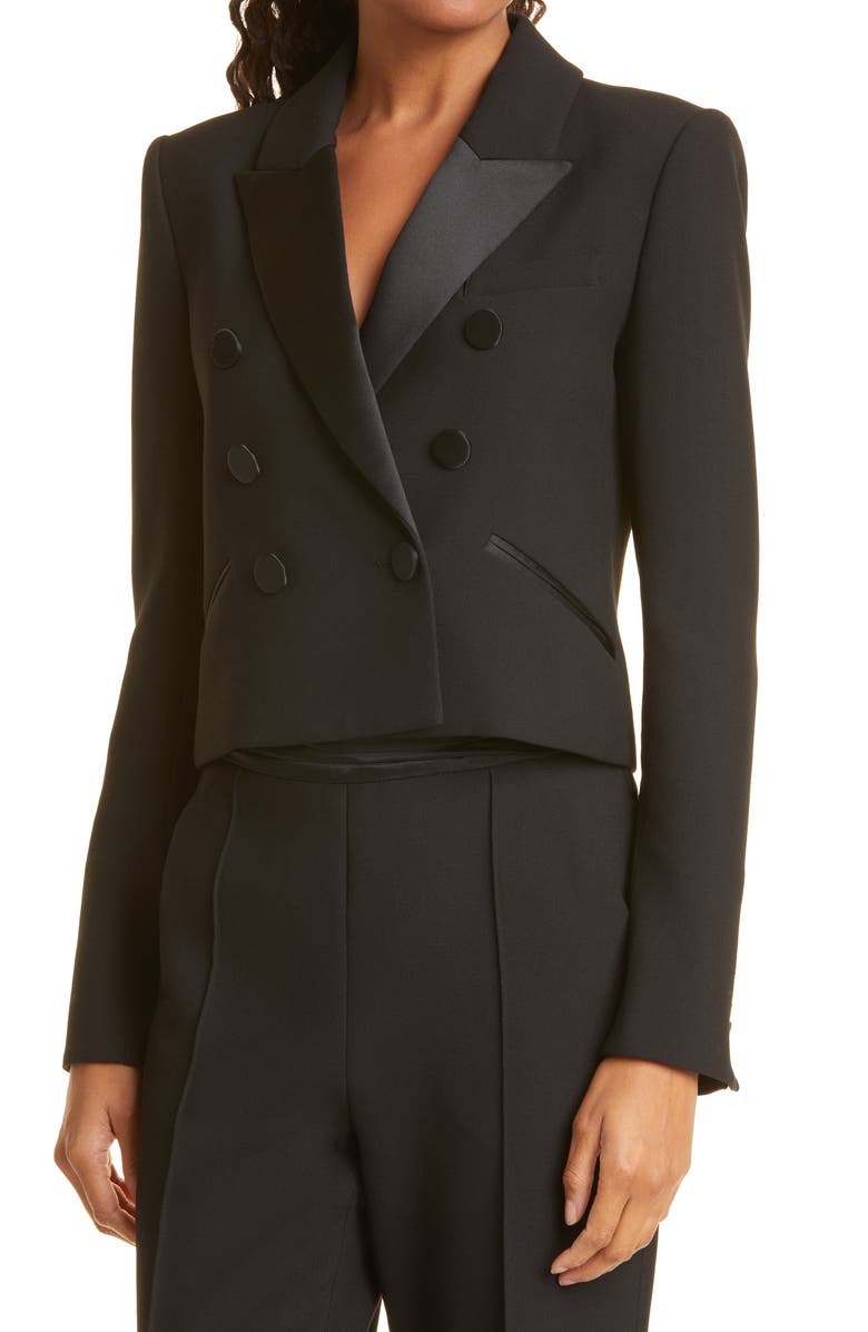 Veronica Beard Nevis Crop Blazer, Alternate, color,