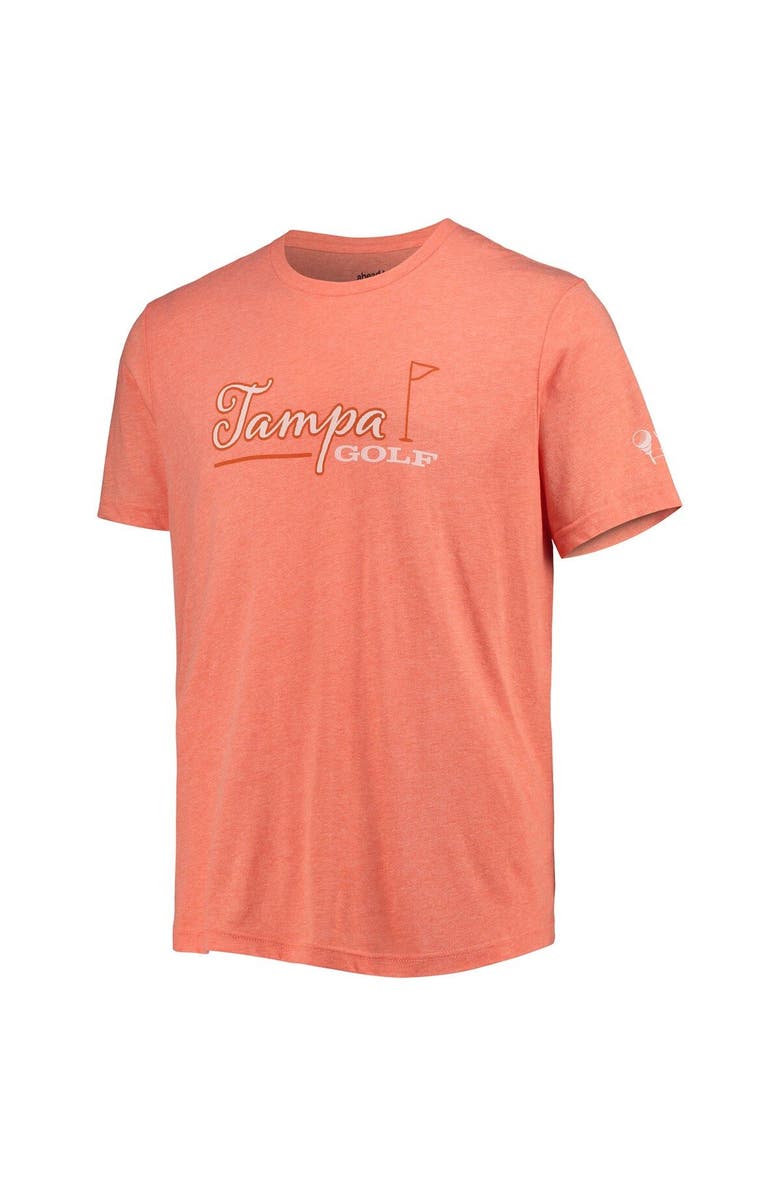 AHEAD Men's Ahead Orange Valspar Championship Tampa Golf Tri-Blend T-Shirt, Alternate, color, Orange