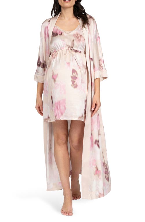 SERAPHINE SERAPHINE PRINT MATERNITY ROBE