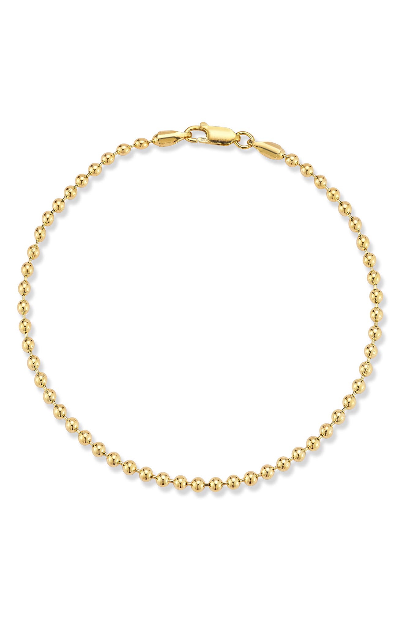 Yield of Men Ball Chain Bracelet