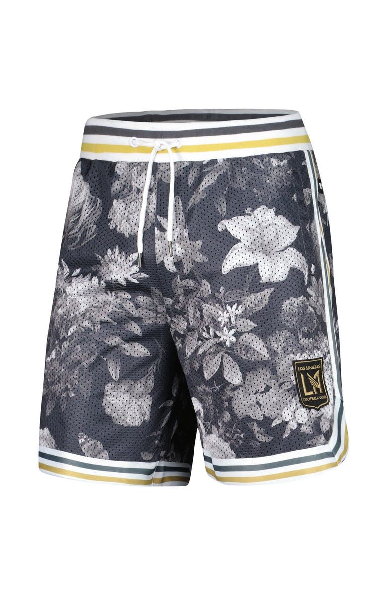 THE WILD COLLECTIVE Men's The Wild Collective Black LAFC Mesh Printed Shorts, Alternate, color, Black
