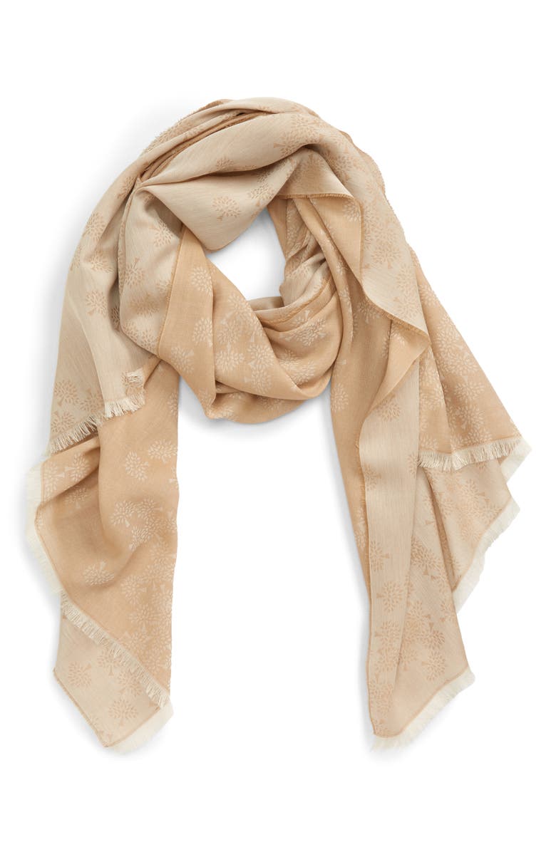 Mulberry Tamara Cotton Scarf, Alternate, color,