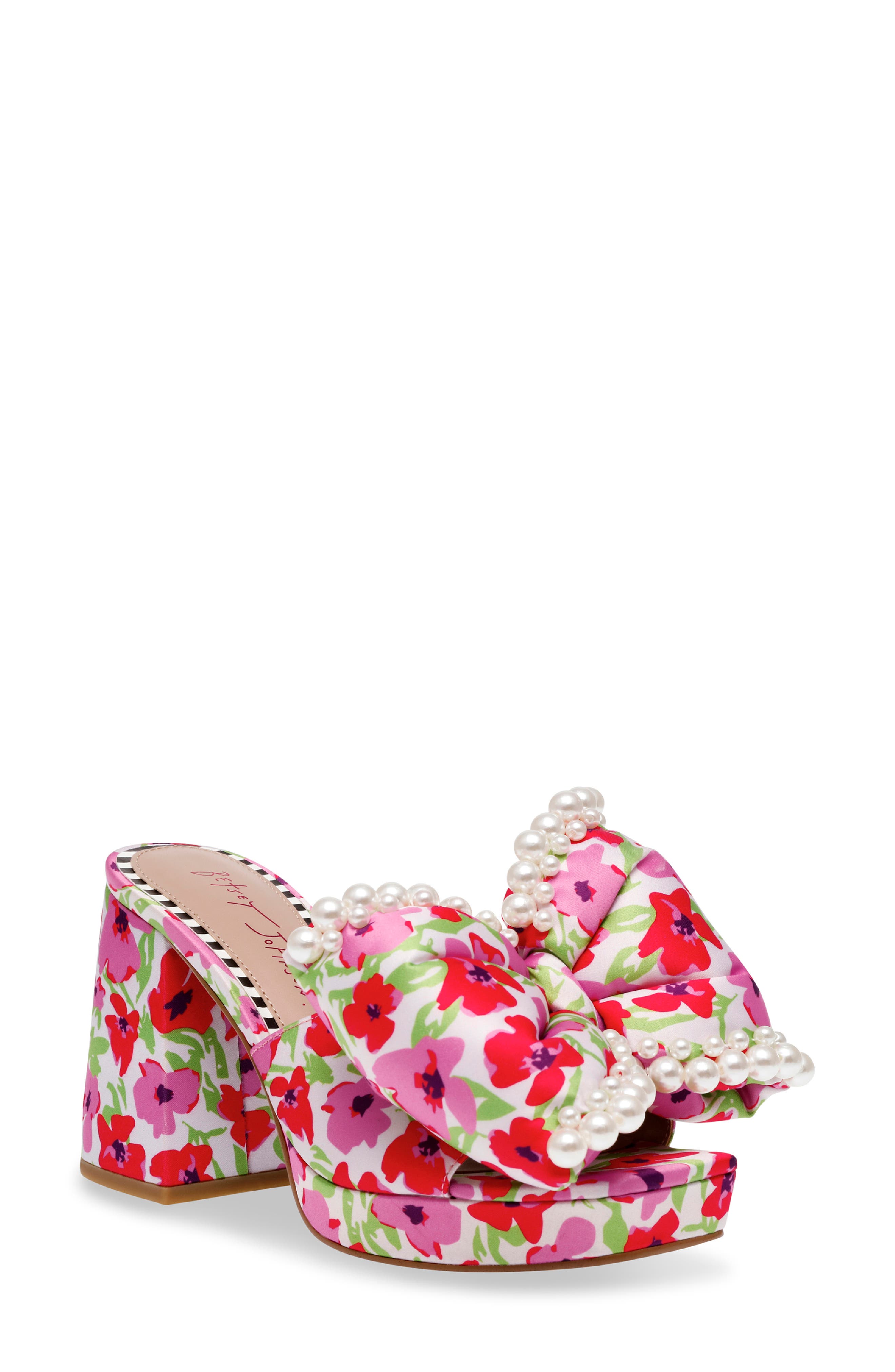 Betsey Johnson Maccie Platform Sandal, Main, color, 