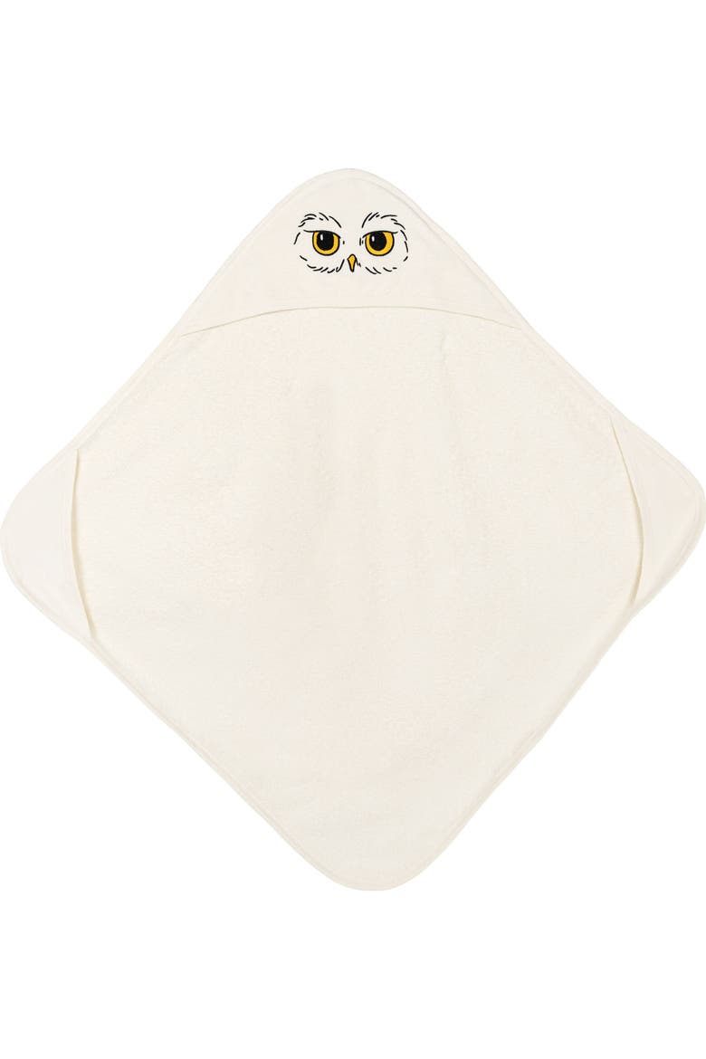 Hedwig Hooded Towel, Alternate, color, Tusk Hedwig