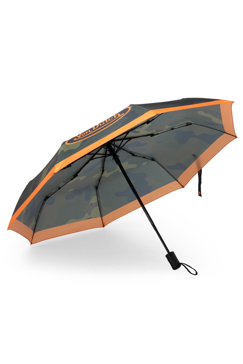 Compact Automatic Umbrella, Strong & Portable, Alternate, color, Camo