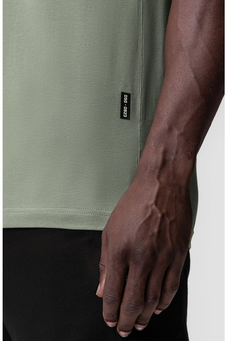 Supima Essential Tee, Alternate, color, Sage
