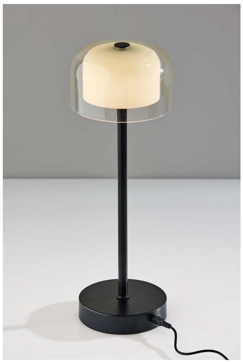 Benji Cordless LED Lamp, Alternate, color, BLACK
