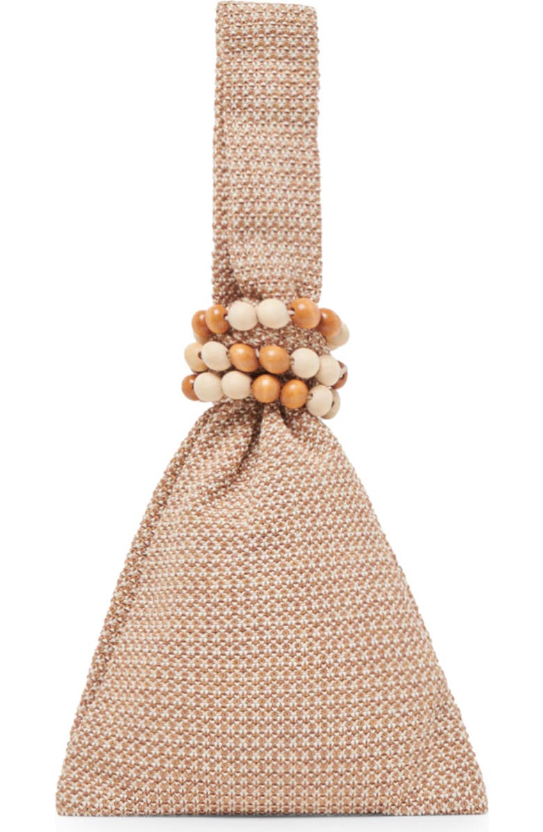 Dolce Vita Carey Woven Raffia Clutch, Main, color, Natural
