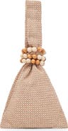 Dolce Vita Carey Woven Raffia Clutch
