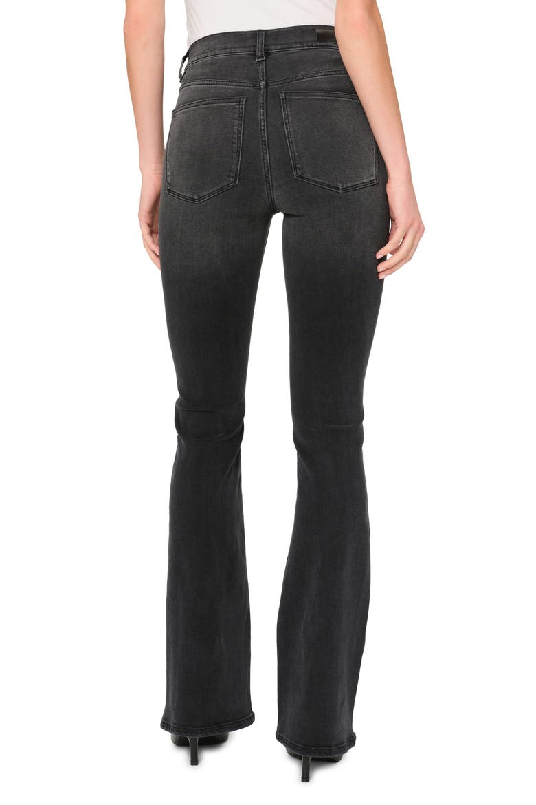 Bridget Bootcut High Rise Instasculpt Jeans, Alternate, color, SOFT BLACK