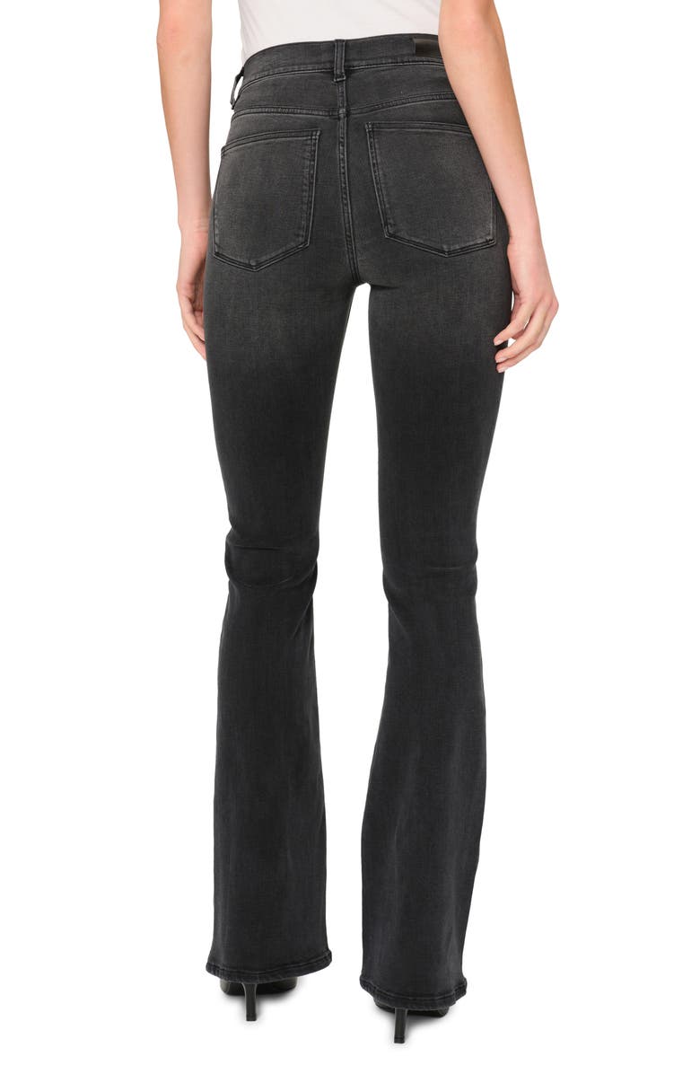 DL1961 Bridget Bootcut High Rise Instasculpt Jeans, Alternate, color, Soft Black