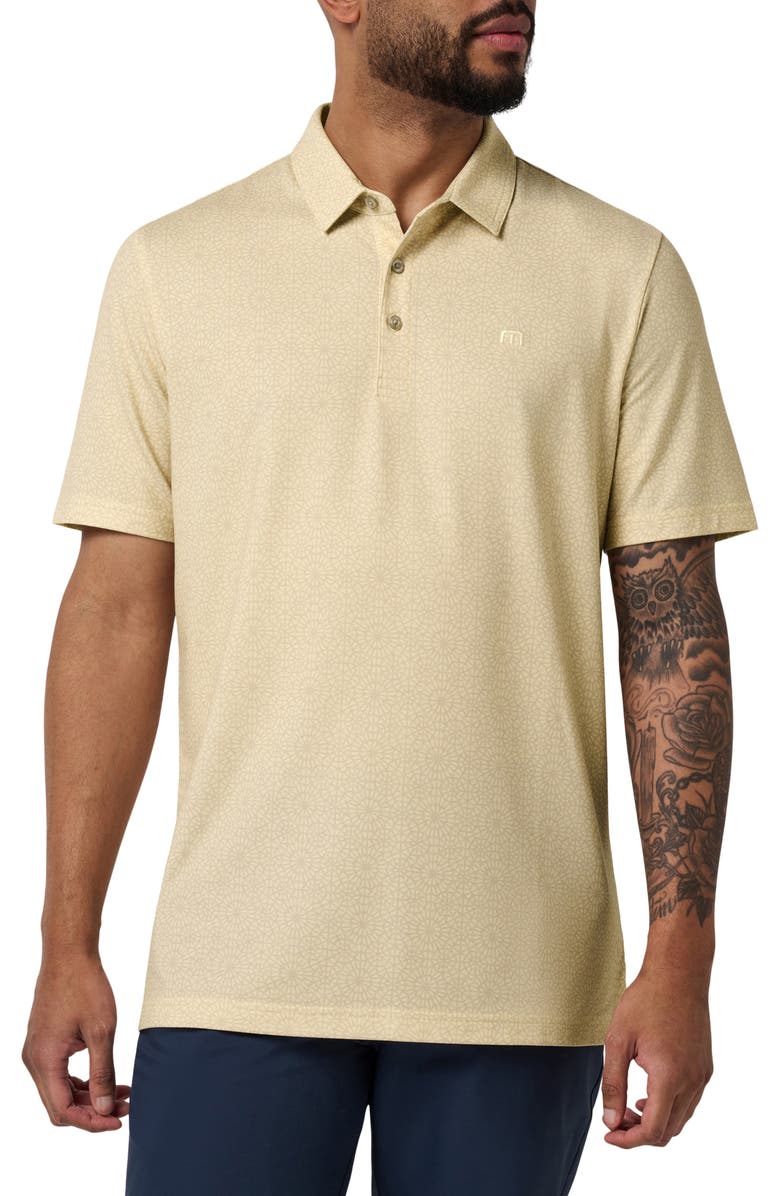TravisMathew Featherweight Views Performance Polo, Main, color, Pear Sorbet