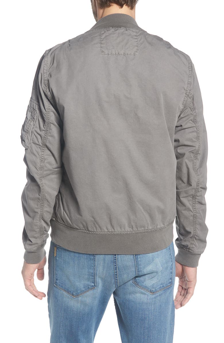 Schott NYC MA-1 Cotton Bomber Jacket, Alternate, color, 