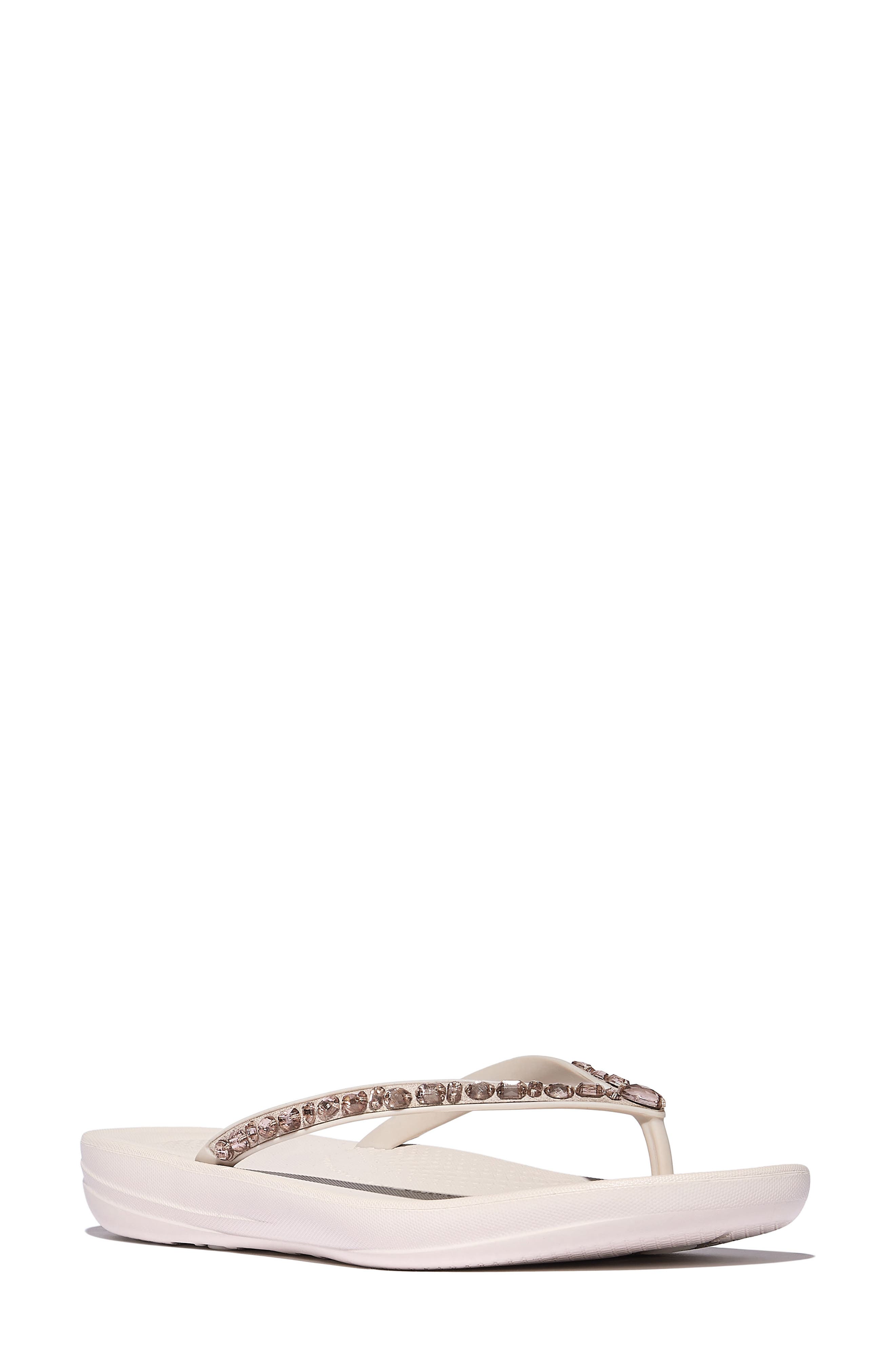 iQushion™ Crystal Strap Flip Flop