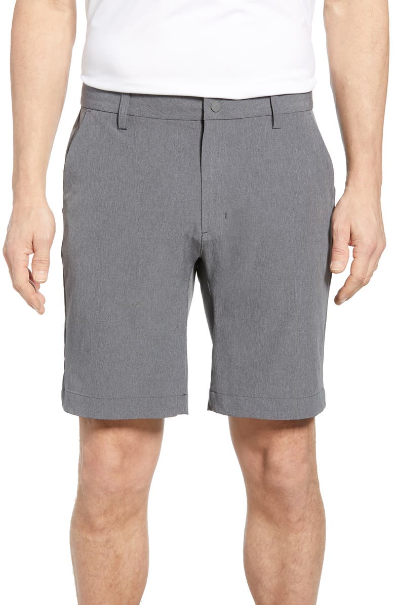 Cutter & Buck Bainbridge Sport Technical Shorts, Main, color, Iron