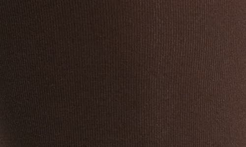 Hue Qpaque Over The Knee Socks In Brown