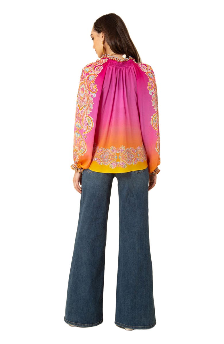 Hale Bob Everleigh Silk Top, Alternate, color, 