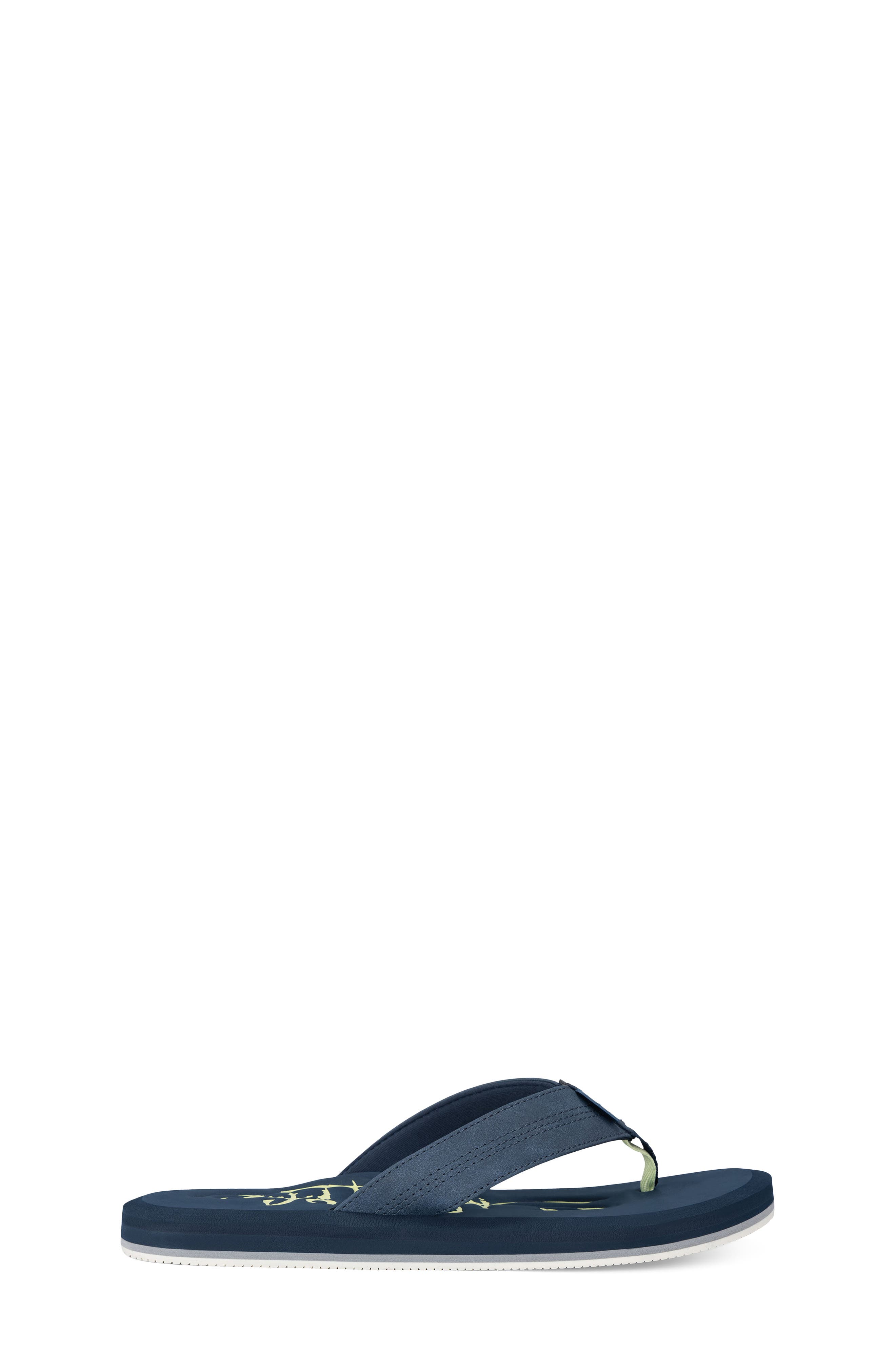 Kids' The Skiff Flip Flop, Alternate, color, NAVY
