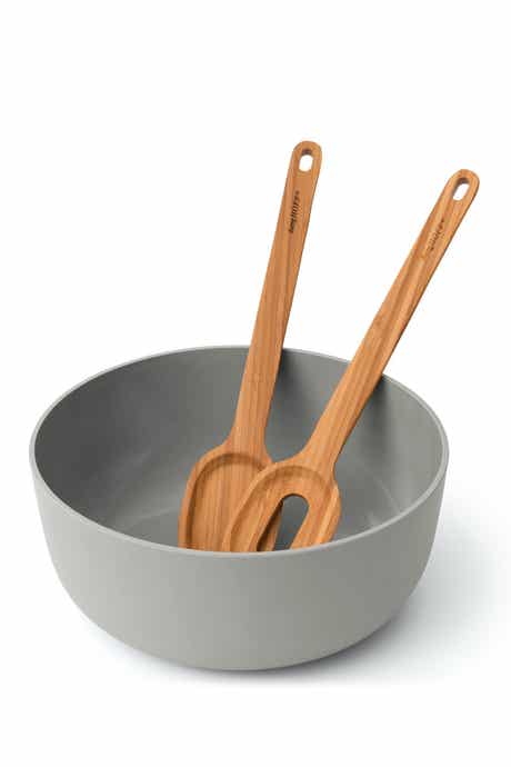 Leo Salad Bowl Server Set