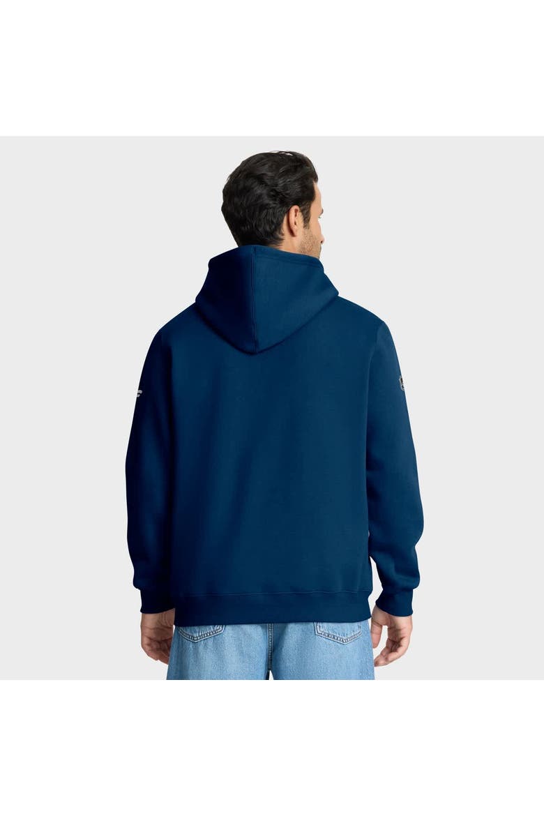 Men's Fanatics Deep Sea Blue Seattle Kraken Authentic Pro Primary Hoodie, Alternate, color, Navy