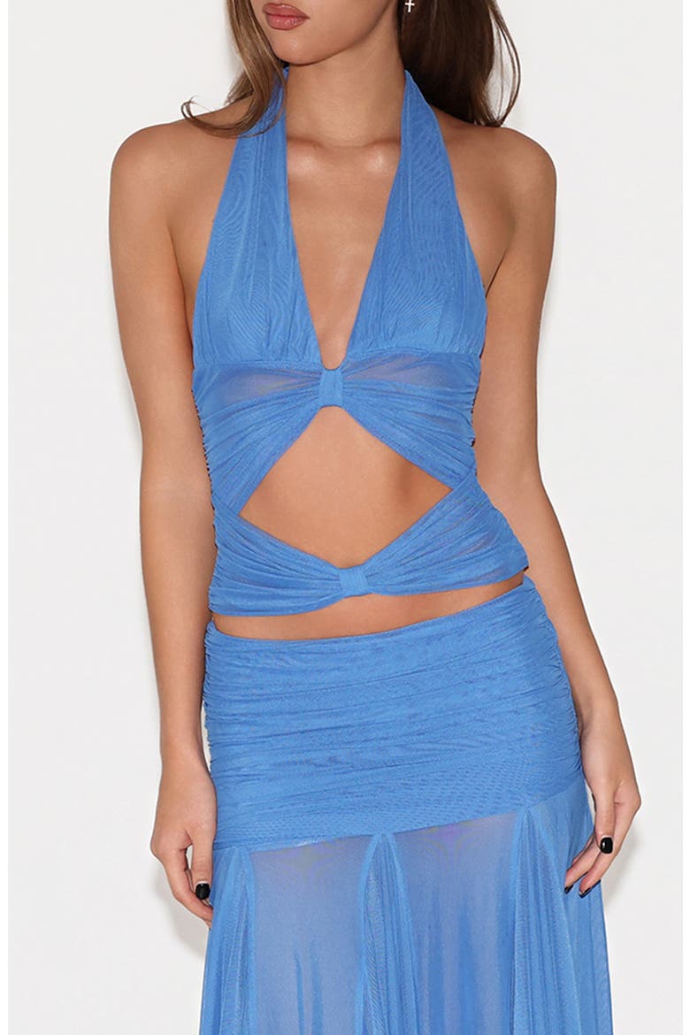 Clea Halter Top, Main, color, COBALT