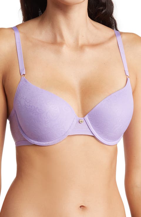 Sheer Jacquard Full Fit Contour Underwire Bra