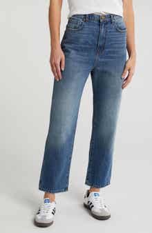 THE GREAT. The Barrel Straight Leg Jeans