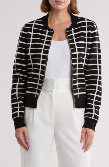 BY DESIGN Jenny Double Knit Bomber Jacket | Nordstromrack