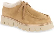 Pedro Garcia Soe Loafer with Genuine Shearling Trim