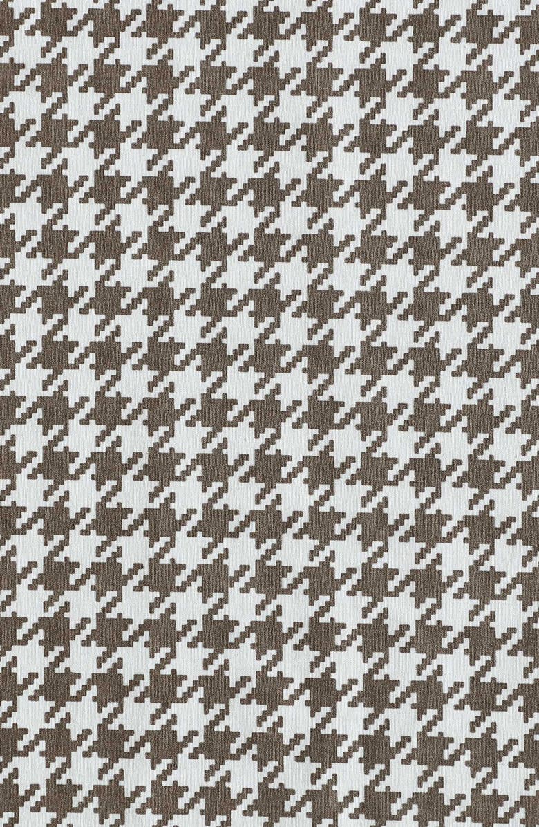 Eddie Bauer Harrison Houndstooth Cotton Percale Sheet Set, Alternate, color, Olive Multi