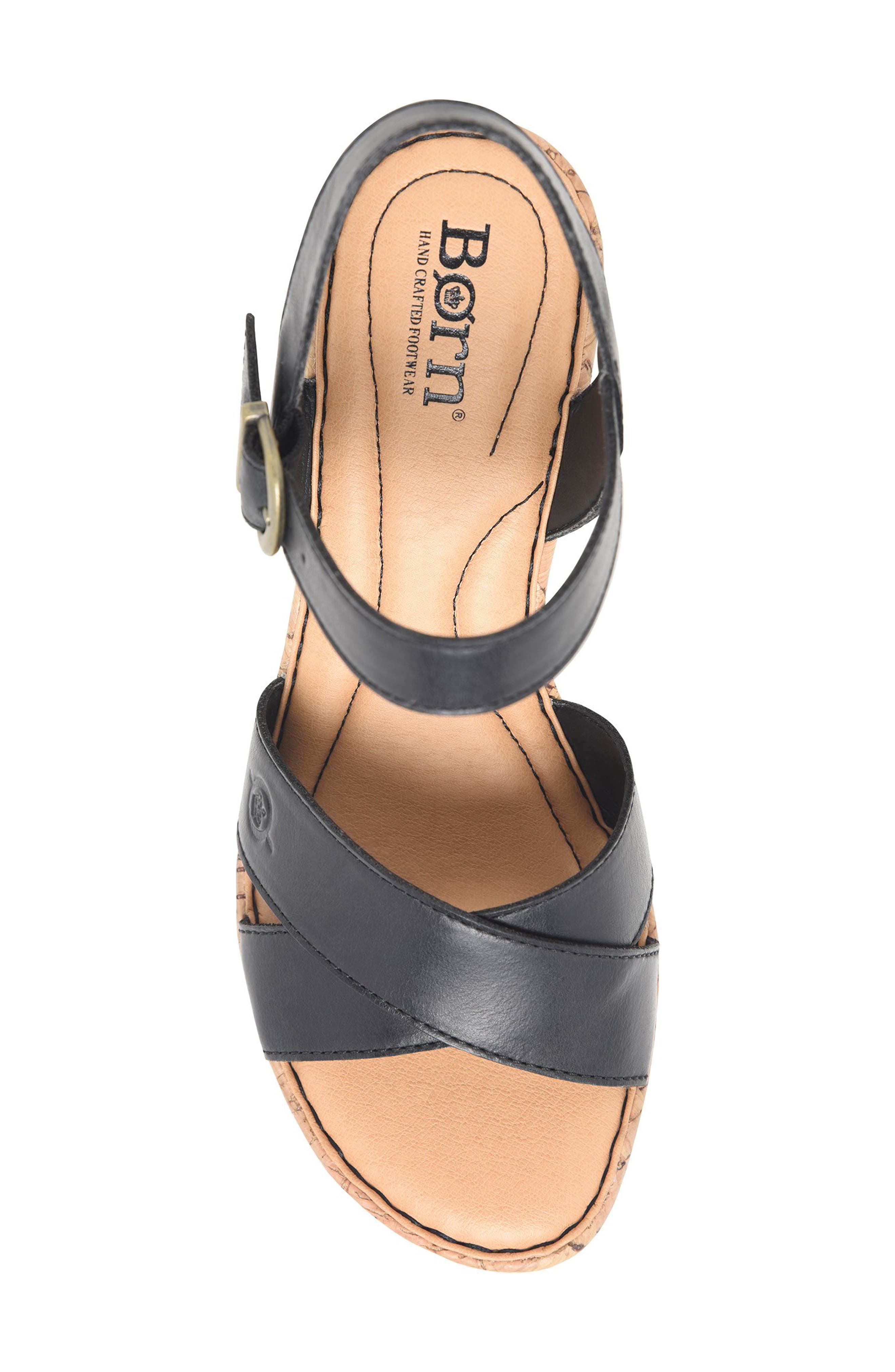 Børn Alaina Platform Wedge Sandal, Alternate, color, 