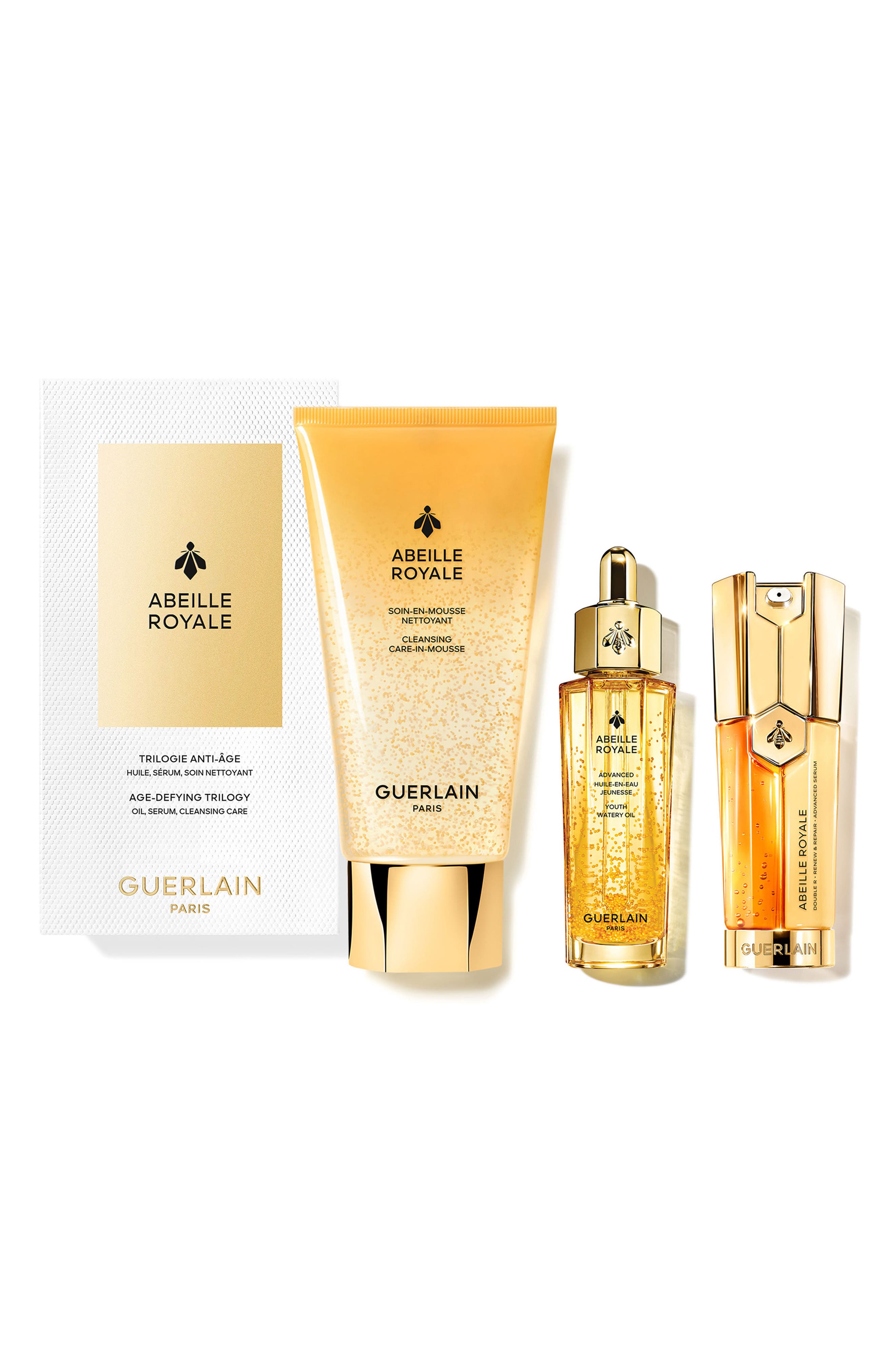 Guerlain 3-Piece Abeille Royale Skincare Essentials Set $350 Value ...