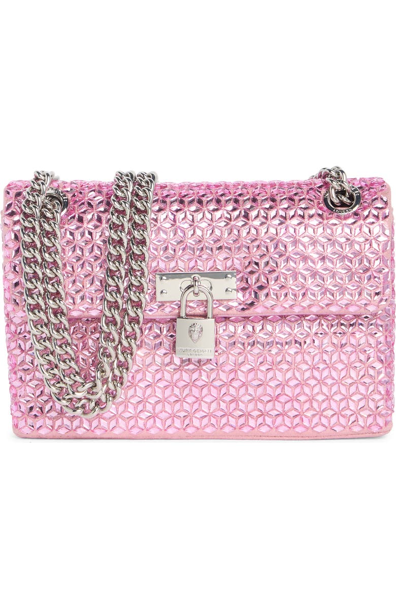 Kurt Geiger London Fabric Mini Brixton, Main, color, Pale Pink