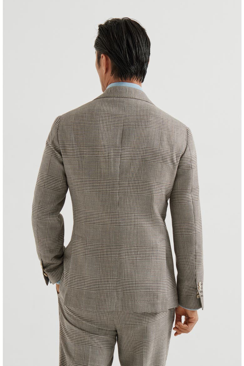 Prince of Wales Cavallo blazer, Alternate, color, Light Brown