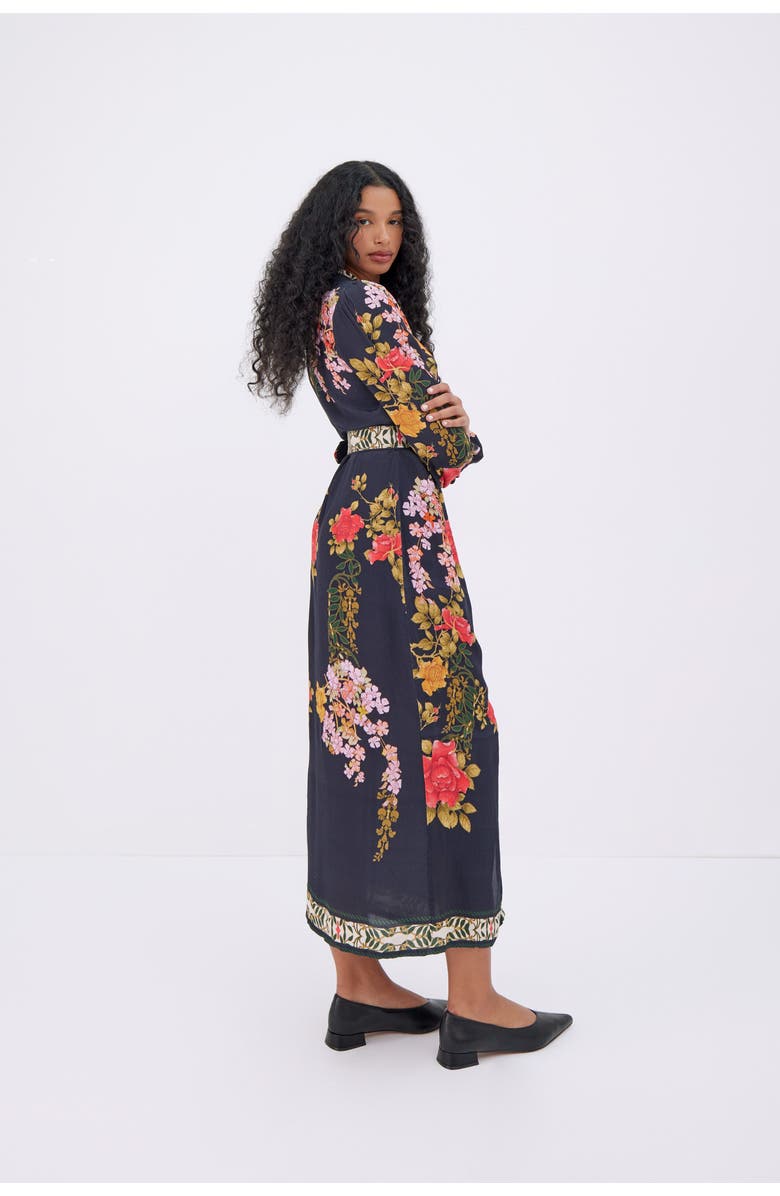 RAISHMA Brenna Dress, Alternate, color, Dark Base