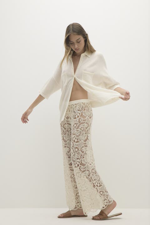 Rue Button-Up Cashmere Top