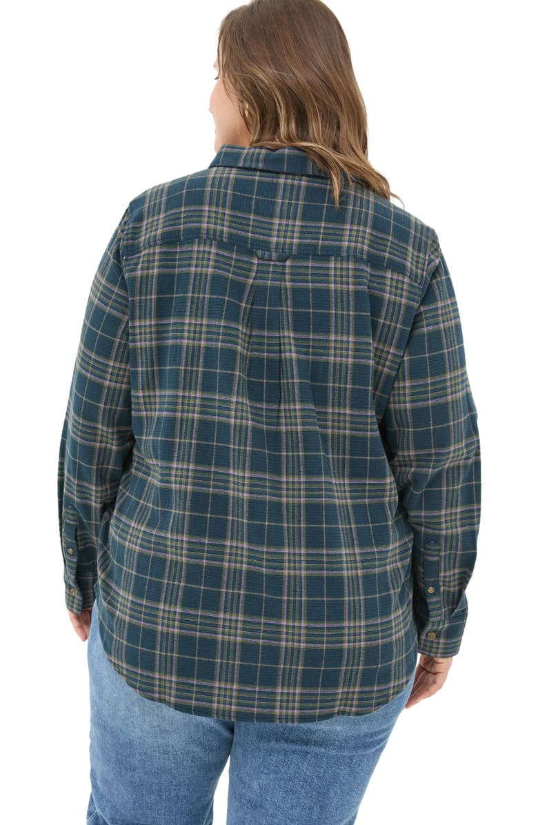 FatFace Women's Plus Size Olivia Check Shirt, Alternate, color, 