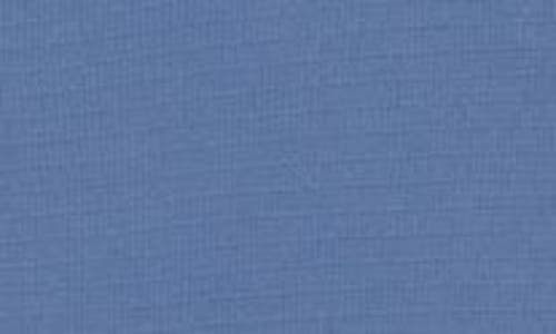 Bugatchi Ottoman Rib Half Zip Long Sleeve Polo In Blue