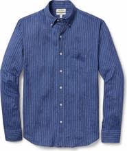 Bonobos Everyday Slim Fit Striped Linen Shirt