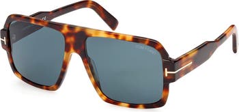 Camden 58mm Square Sunglasses