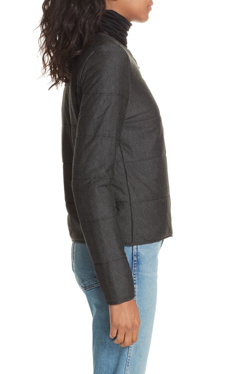 Majestic Filatures Quilted Bolero Jacket, Alternate, color, 