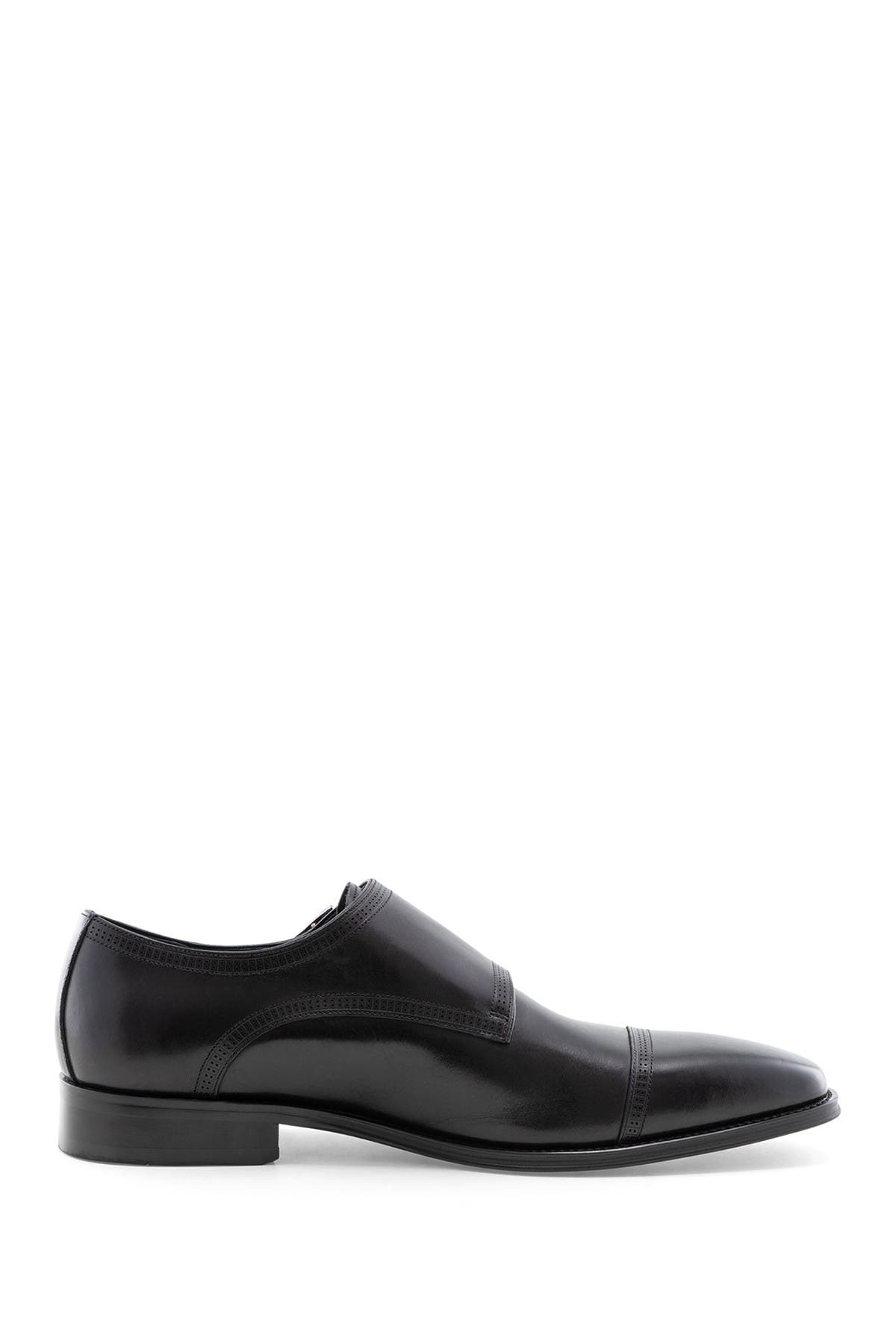 J75 BY JUMP McCain Monk Strap Leather Dress Shoe, Alternate, color, 